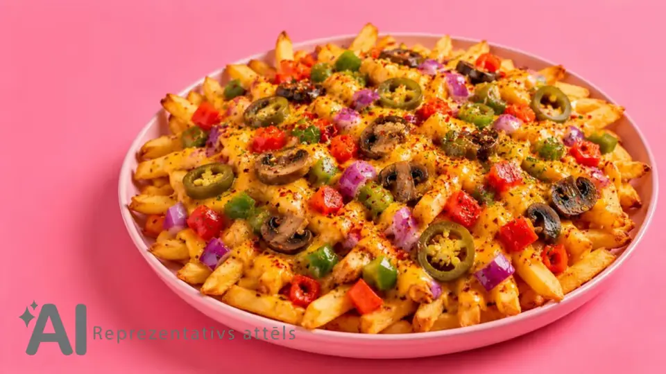 Vegetables Loaded Fries